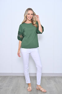 STELLA TOP - OLIVE