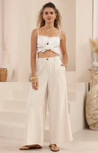 Load image into Gallery viewer, ALEXANDRIA TAILORED LINEN PANTS - BEIGE