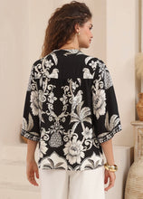 Load image into Gallery viewer, SHADOW BLOOM BLOUSE