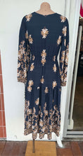Load image into Gallery viewer, LOLA NAVY MIDI DRESS