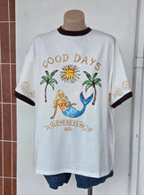 Load image into Gallery viewer, GOOD DAYS OVERSIZED TEE - WHITE