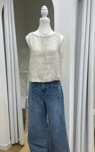 Load image into Gallery viewer, RUBY LINEN CAMI TOP - NATURAL