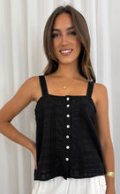 Load image into Gallery viewer, SPIRIT CAMI TOP - BLACK