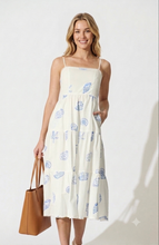 Load image into Gallery viewer, SEASHELL MIDI DRESS