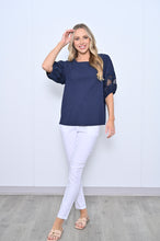 Load image into Gallery viewer, STELLA TOP - NAVY