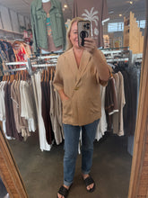Load image into Gallery viewer, VALENCIA LINEN OVERSIZED JACKET - NATURAL