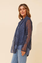 Load image into Gallery viewer, GAZELLE TOP - BLUE