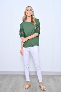 STELLA TOP - OLIVE