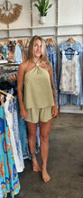 Load image into Gallery viewer, CLEO SHORT &amp; TOP SET - BLACK
