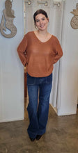 Load image into Gallery viewer, MAYA KNIT JUMPER - TAN - SILVER WISHES