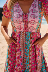 JAASE CEDELLA CARMEN MAXI DRESS