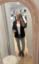 Load image into Gallery viewer, AMBER LINEN JACKET / TOP - BLACK
