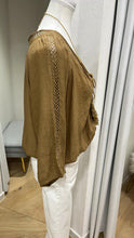 Load image into Gallery viewer, SUNSHINE COAST TOP - TAN/MUSTARD