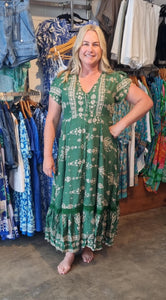 JAASE KIVA CARMEN MAXI DRESS