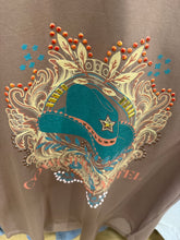 Load image into Gallery viewer, COWGIRL CARTEL GRAPHIC TEE - MOCHA