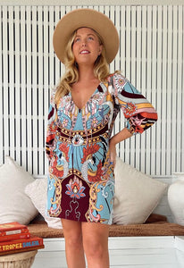 JAASE WILD HEARTS LAKE DRESS