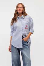 Load image into Gallery viewer, MI AMORE STRIPE SHIRT