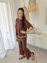 Load image into Gallery viewer, KEIRA KNIT SET - BROWN