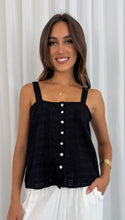 Load image into Gallery viewer, SPIRIT CAMI TOP - BLACK