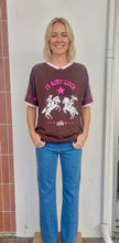 Load image into Gallery viewer, IT AINT LUCK OVERSIZED TEE - BROWN