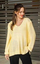 Load image into Gallery viewer, MAYA KNIT JUMPER - YELLOW - SILVER WISHES