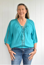 Load image into Gallery viewer, SUNSHINE COAST TOP - AQUA