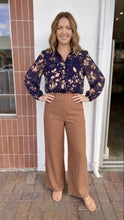 Load image into Gallery viewer, PIPER BLOUSE - NAVY
