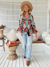 Load image into Gallery viewer, JAASE WILD HEARTS IMOGEN BLOUSE