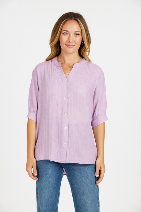 CELINE BLOUSE - LILAC
