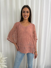 Load image into Gallery viewer, ISLA LACE TOP - BLUSH