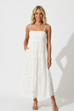 Load image into Gallery viewer, CHANELLE ANGLAISE MAXI DRESS