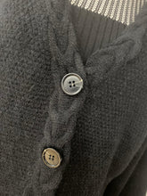 Load image into Gallery viewer, RUMI KNIT CARDIGAN - BLACK