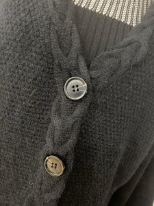 RUMI KNIT CARDIGAN - BLACK