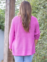 Load image into Gallery viewer, MAYA KNIT JUMPER - FUCHSIA - SILVER WISHES