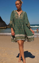 Load image into Gallery viewer, JAASE VIRIDIAN OVERSIZED ADELA DRESS