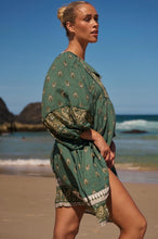 Load image into Gallery viewer, JAASE VIRIDIAN OVERSIZED ADELA DRESS
