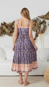 SELINA DRESS - IRIS MAXI