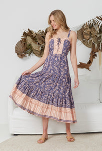 SELINA DRESS - IRIS MAXI