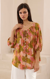 FERN BLOUSE - IRIS MAXI