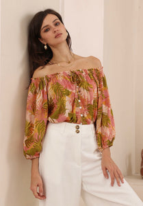 FERN BLOUSE - IRIS MAXI