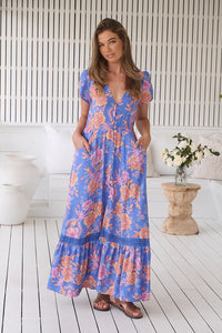 JAASE GLASTONBURY CARMEN MAXI DRESS