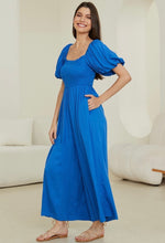 Load image into Gallery viewer, MOLLI BLUE JUMPSUIT - IRIS MAXI