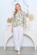 Load image into Gallery viewer, ABIGAIL LINEN TOP