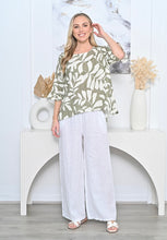 Load image into Gallery viewer, ABIGAIL LINEN TOP