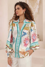 Load image into Gallery viewer, ELLA BLOUSE - IRIS MAXI