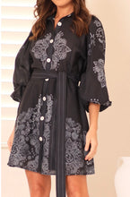 Load image into Gallery viewer, LA CALETA DRESS - INK