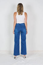 Load image into Gallery viewer, ANNIKA FRONT POCKET DENIM JEANS - DARK DENIM