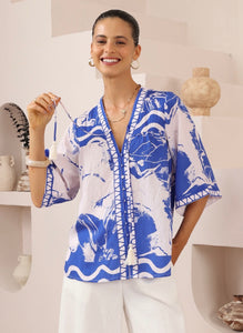 ABIGAIL TOP - IRIS MAXI
