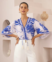 Load image into Gallery viewer, ABIGAIL TOP - IRIS MAXI