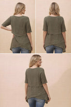 Load image into Gallery viewer, ARIANA LAYERED TOP - KHAKI